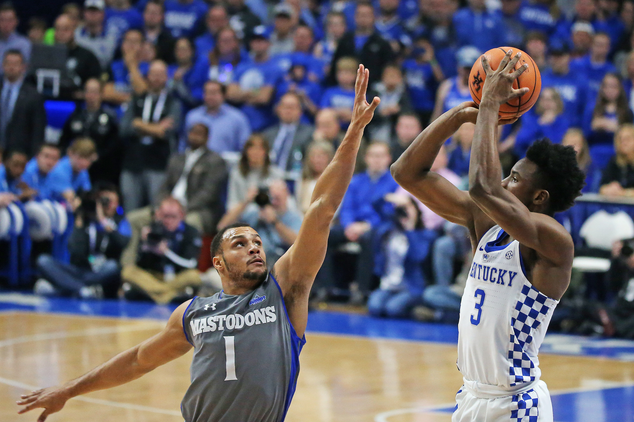 Hamidou Diallo.

The University of Kentucky men's basketball team beat Fort Wayne 86-67 on Wednesday, November 22, 2017, at Rupp Arena in Lexington, Ky.

Photo by Chet White | UK Athletics