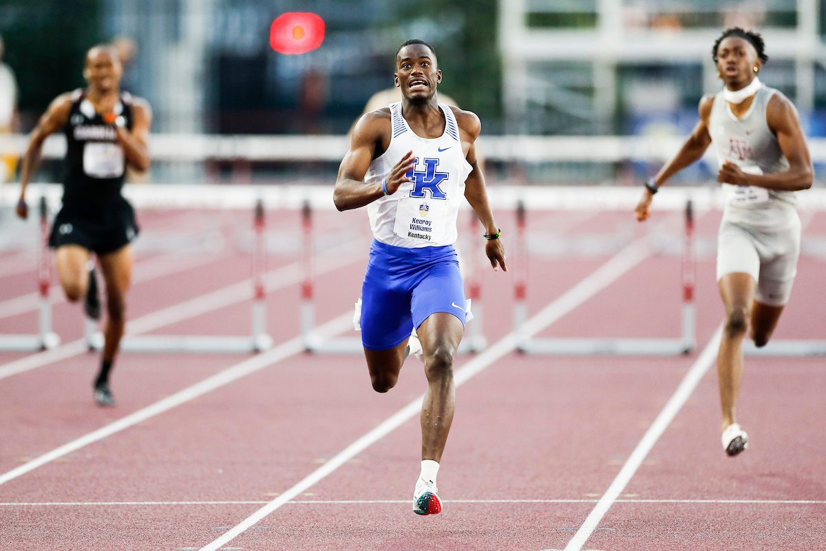 Kenroy Williams.

Day one of the 2021 SEC Track and Field Outdoor Championships.

Photo by Chet White | UK Athletics