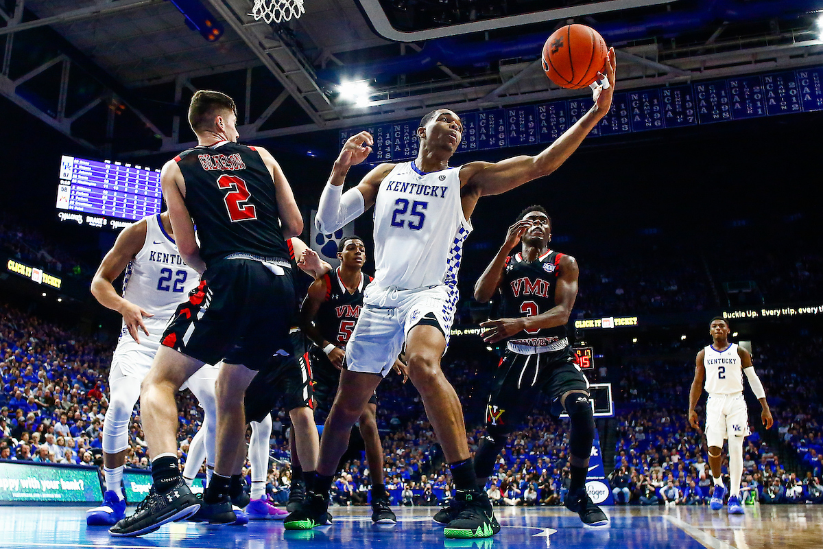 PJ Washington.

UK beats VMI 92-82 at Rupp Arena.

Photo by Chet White | UK Athletics