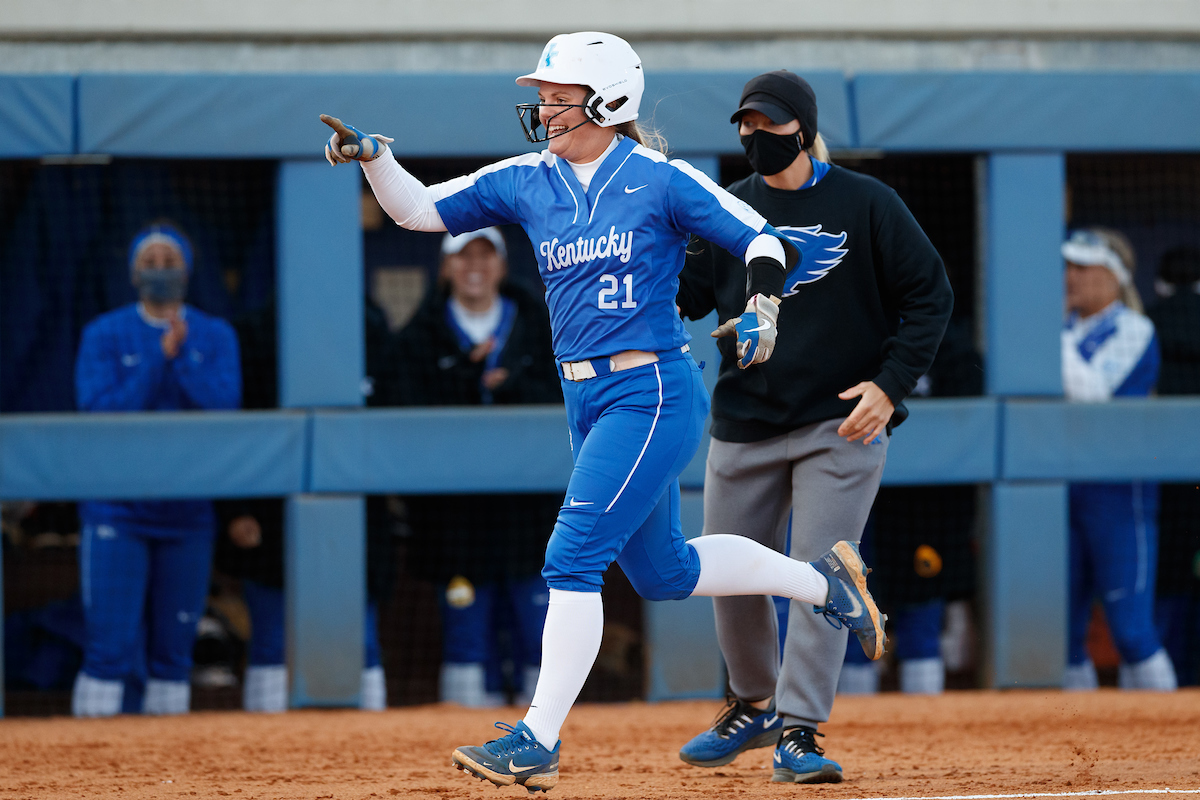 ERIN COFFEL.

Kentucky beats UofL 6-5.

Photo by Elliott Hess | UK Athletics
