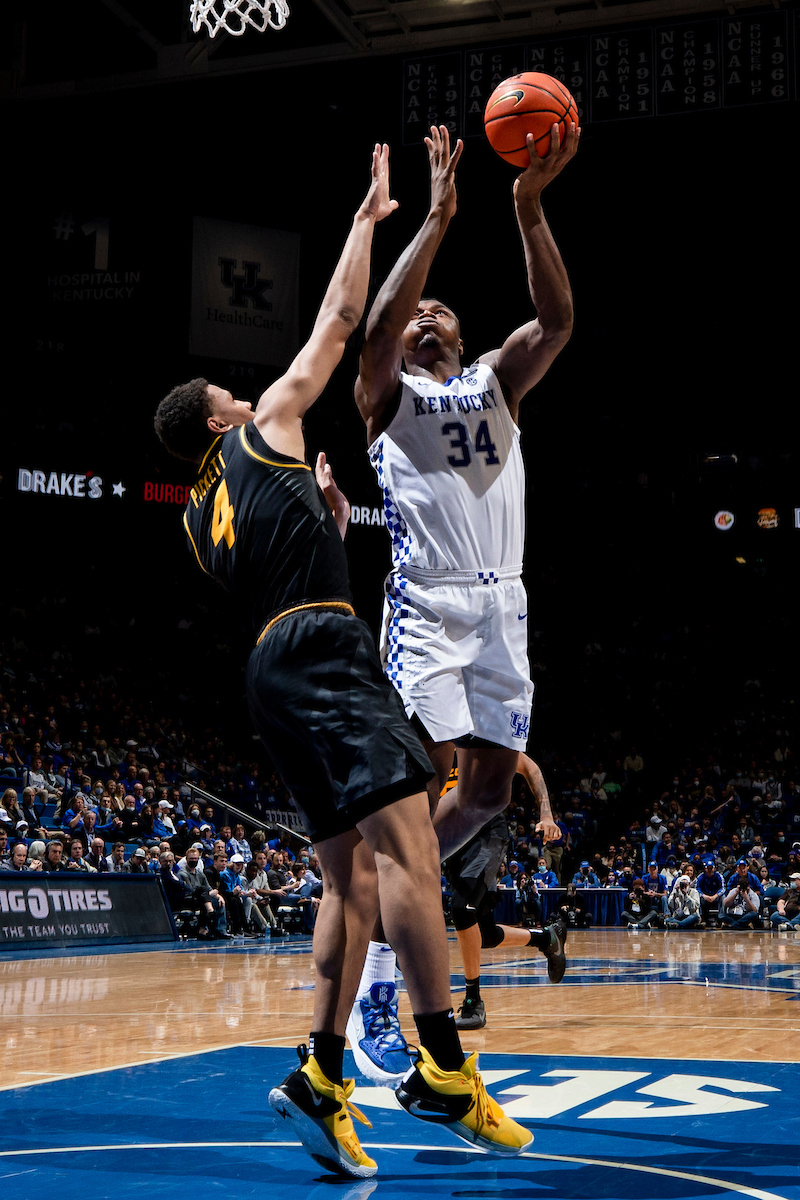 Oscar Tshiebwe.

Kentucky beat Missouri 83-56.

Photos by Chet White | UK Athletics