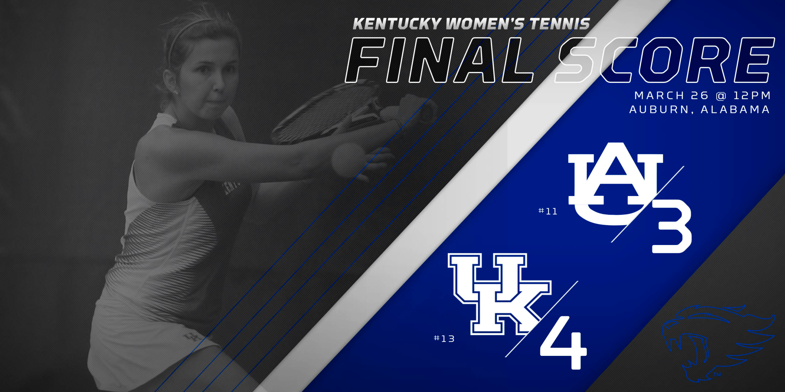 Kentucky Upends No. 11 Auburn, 4-3