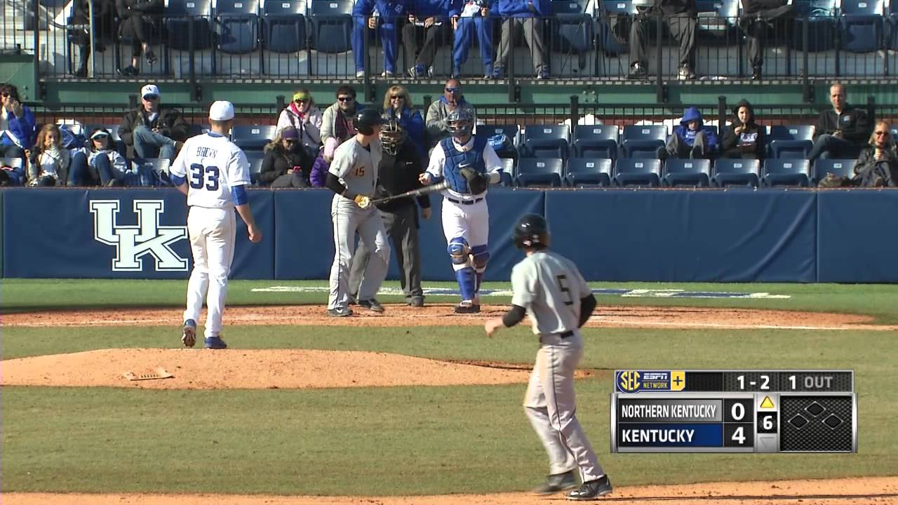 Kentucky Wildcats TV: Baseball vs NKU Highlights 3-7-15