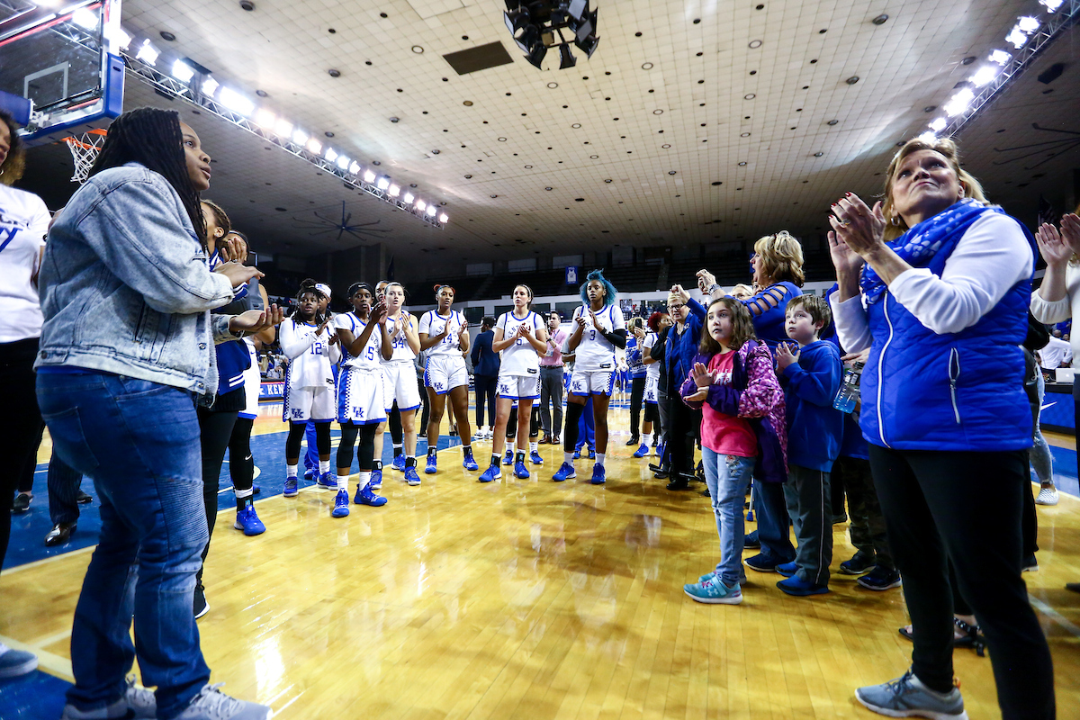 Team. 

Kentucky fell to Florida 70 - 62. 

Photo by Eddie Justice | UK Athletics