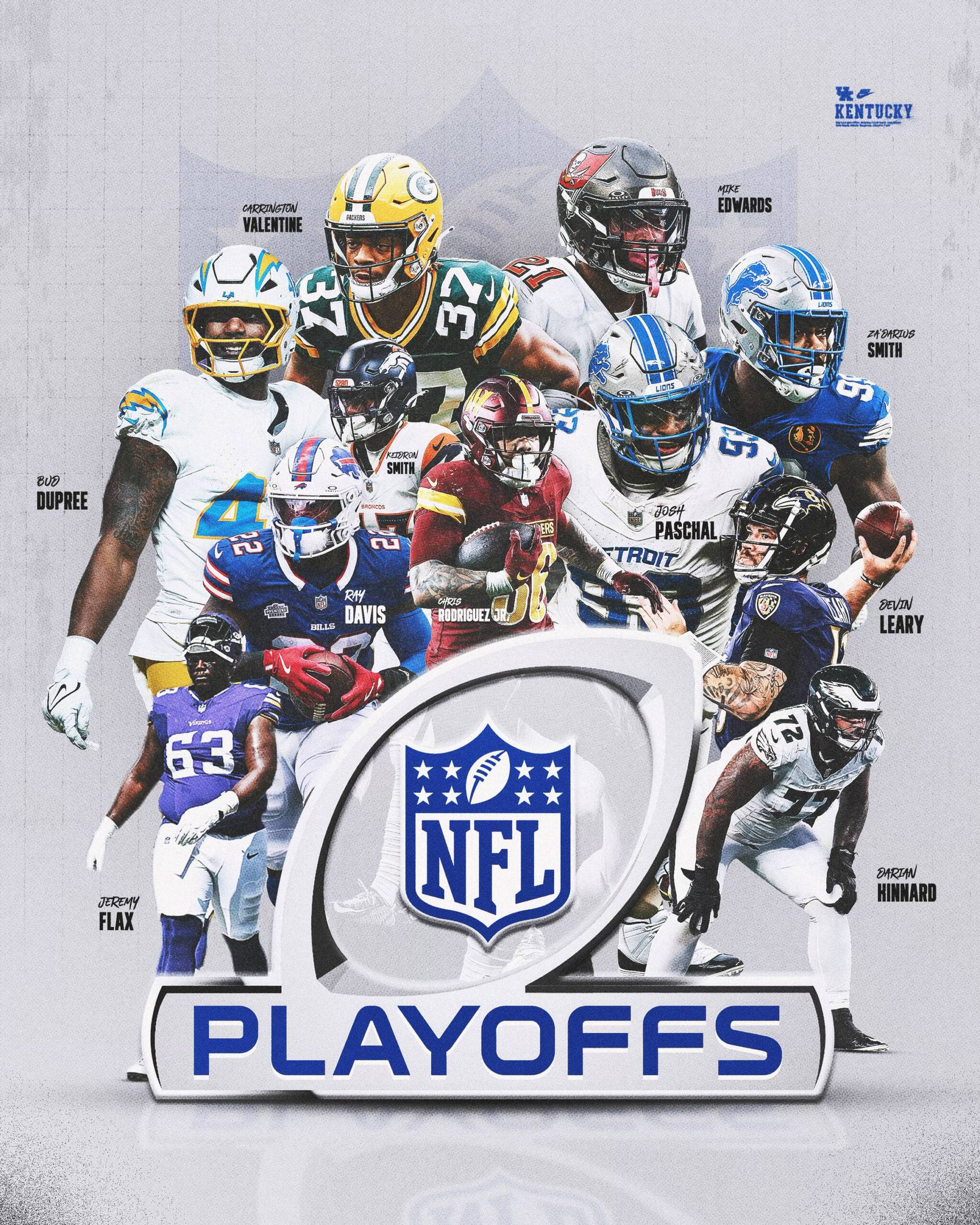 Eleven Kentucky Wildcats Part of 2025 NFL Playoffs