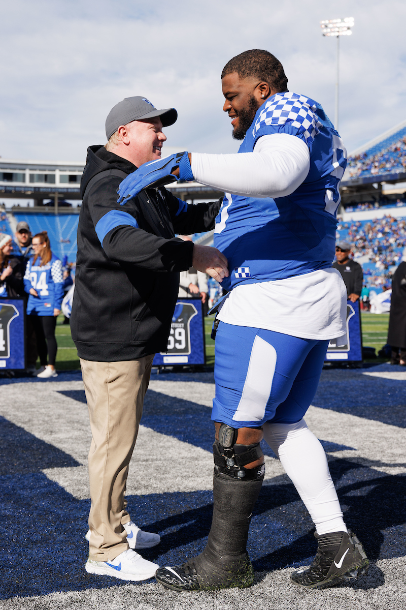 Marquan McCall.

Kentucky beat New Mexico State 56-16.

Photo by Elliott Hess | UK Athletics
