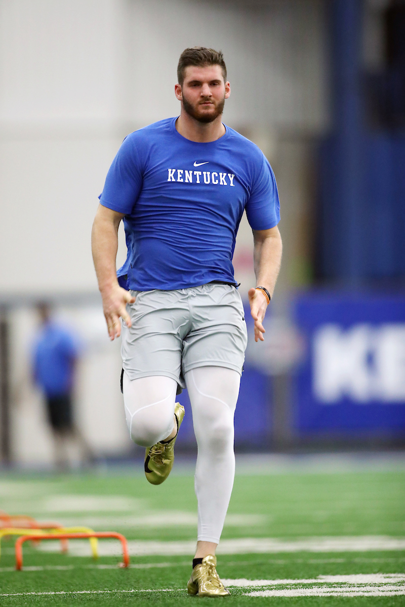 CJ Conrad.

Photo by Quinn Foster | UK Athletics