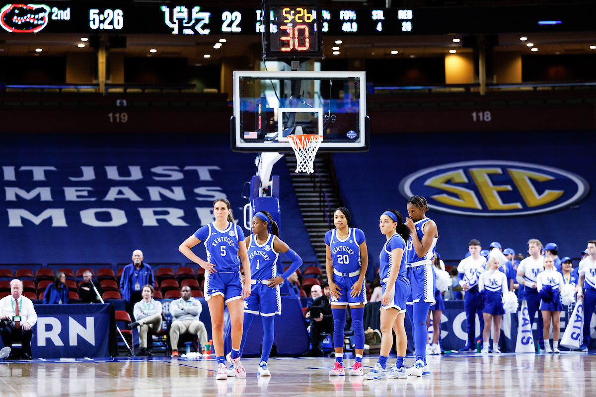 Kentucky-Florida Women's SEC Tournament Basketball Photo Gallery
