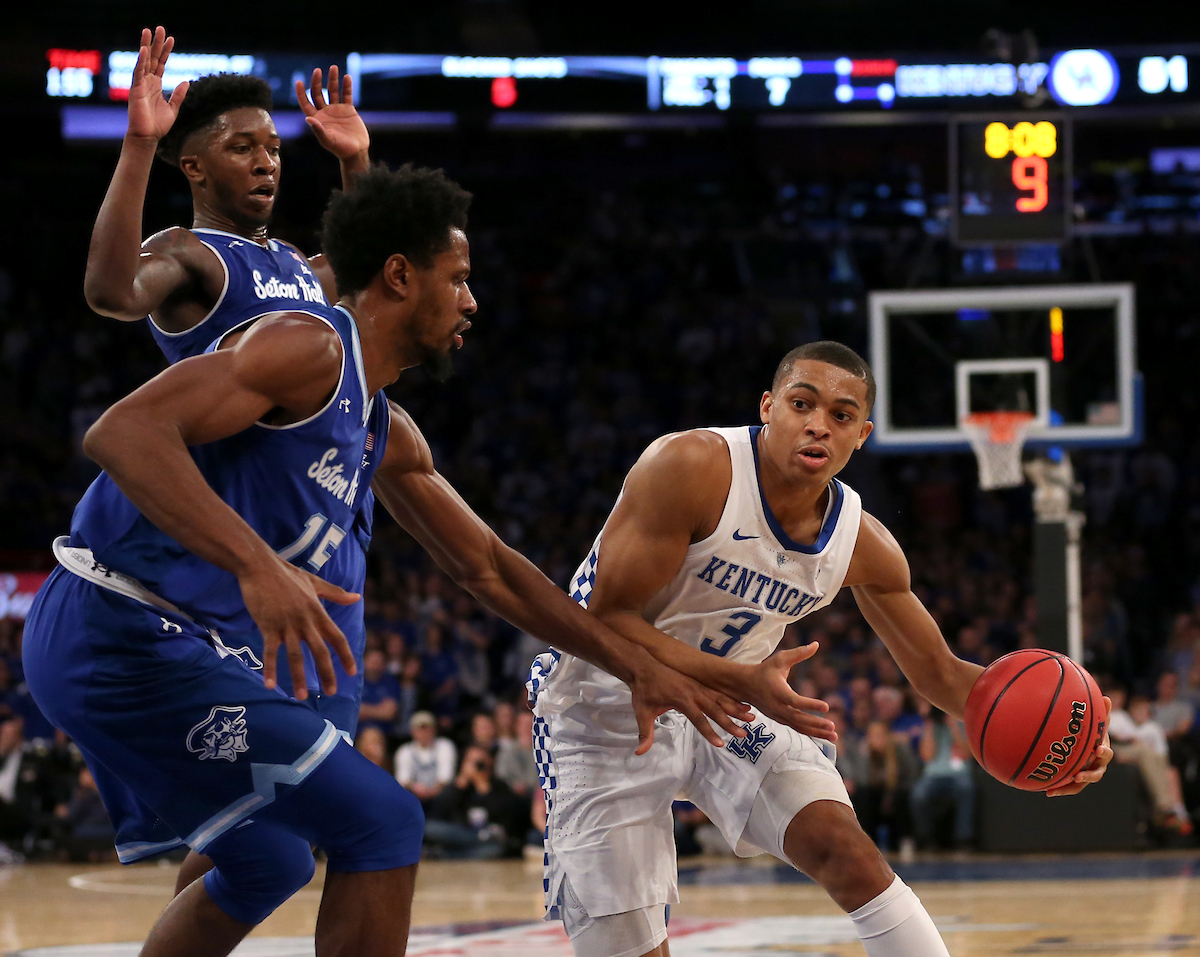 Keldon Johnson. 

UK falls to Seton Hall 84-83. 


Photo By Barry Westerman | UK Athletics