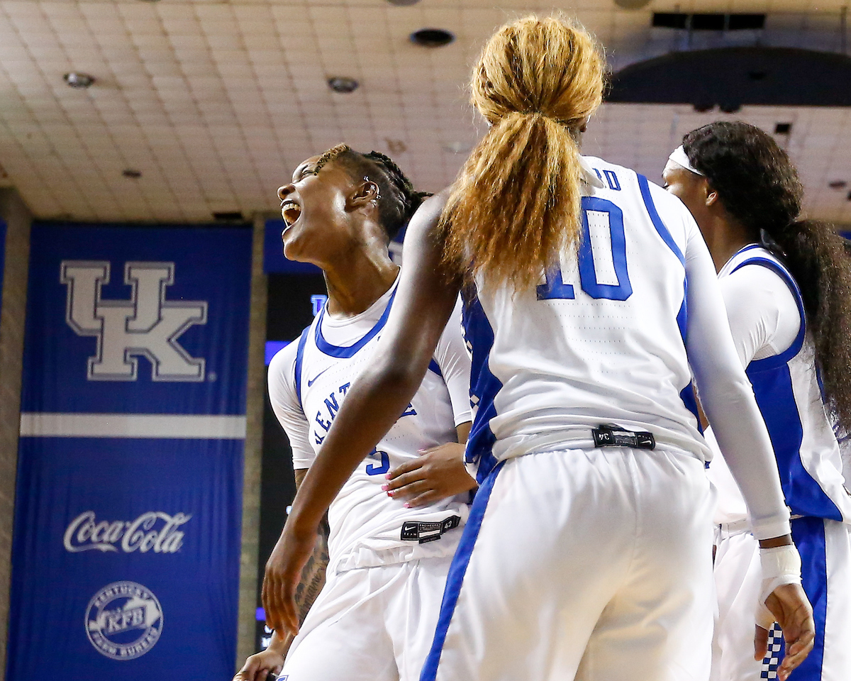 Jazmine Massengill.

Kentucky beats Mississippi State 81-74.

Photo by Abbey Cutrer | UK Athletics