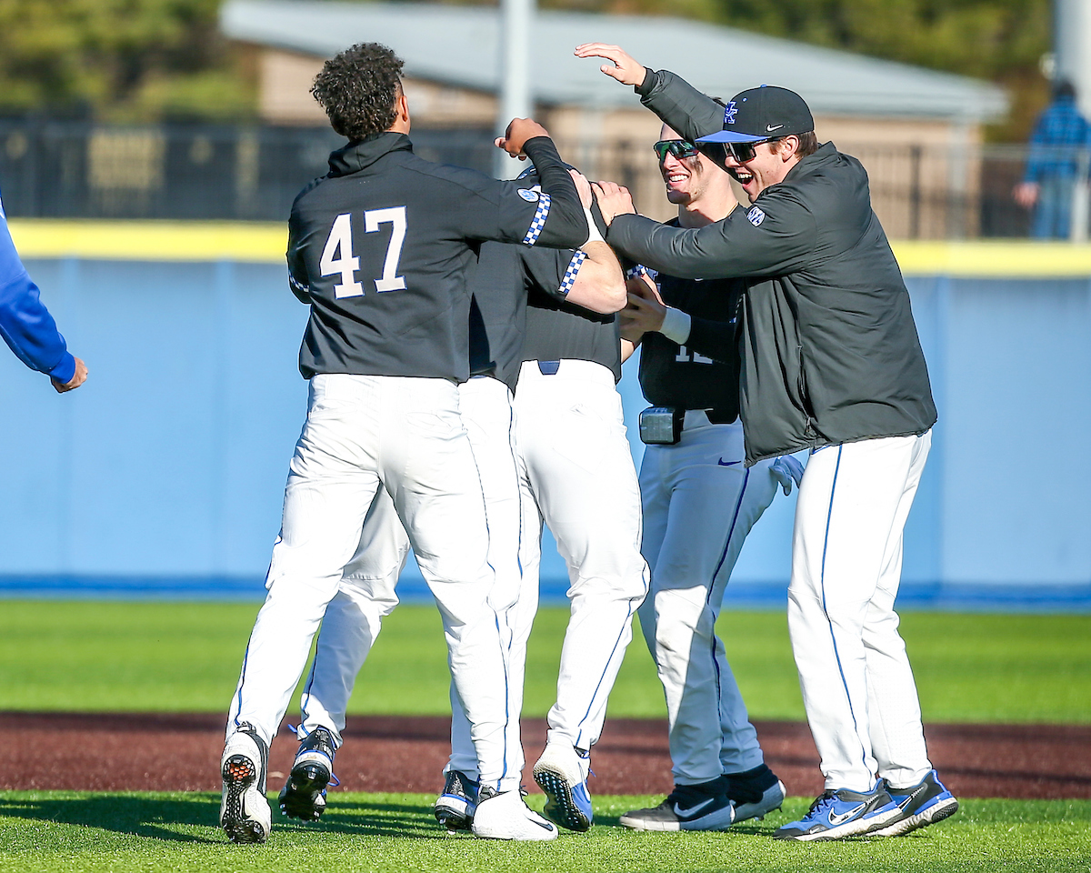 Sean Harney.

Kentucky sweeps Western Michigan 16-5.

Photo by Sarah Caputi | UK Athletics