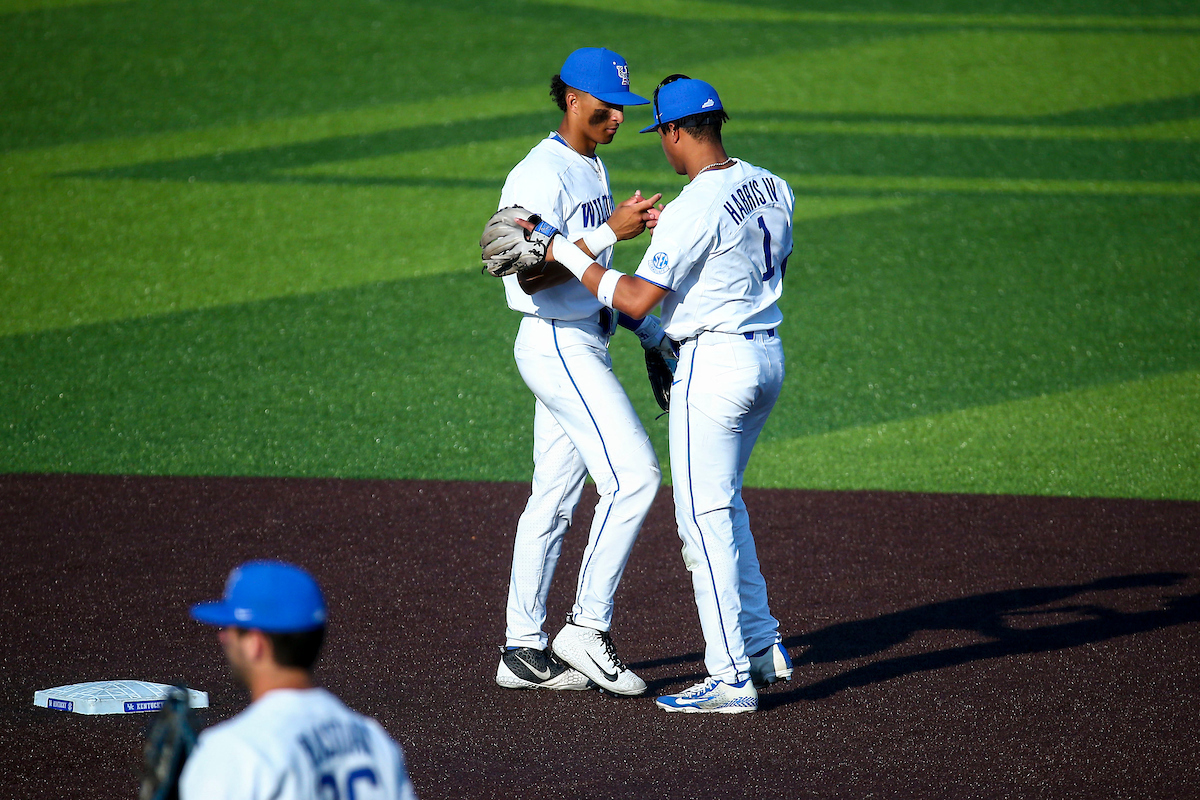 Ryan Ritter. Daniel Harris IV. 

Kentucky loses to Auburn 3-6.

Photo by Sarah Caputi | UK Athletics