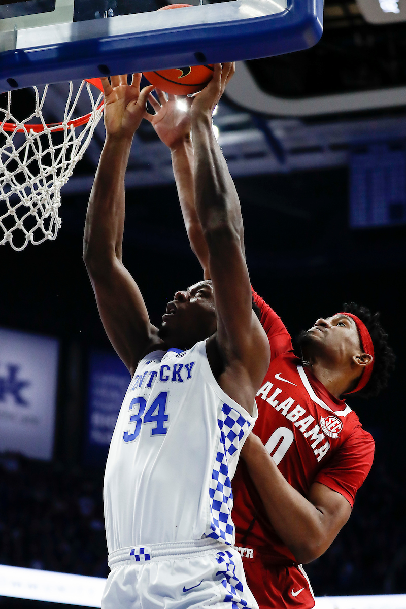 Oscar Tshiebwe.

Kentucky beat Alabama 90-81.

Photos by Chet White | UK Athletics