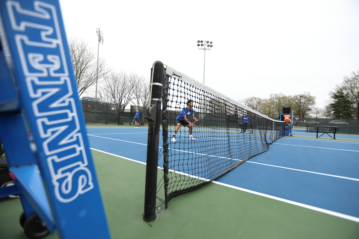 University of Kentucky men's tennis vs. Georgia.

Photo by Quinn Foster | UK Athletics