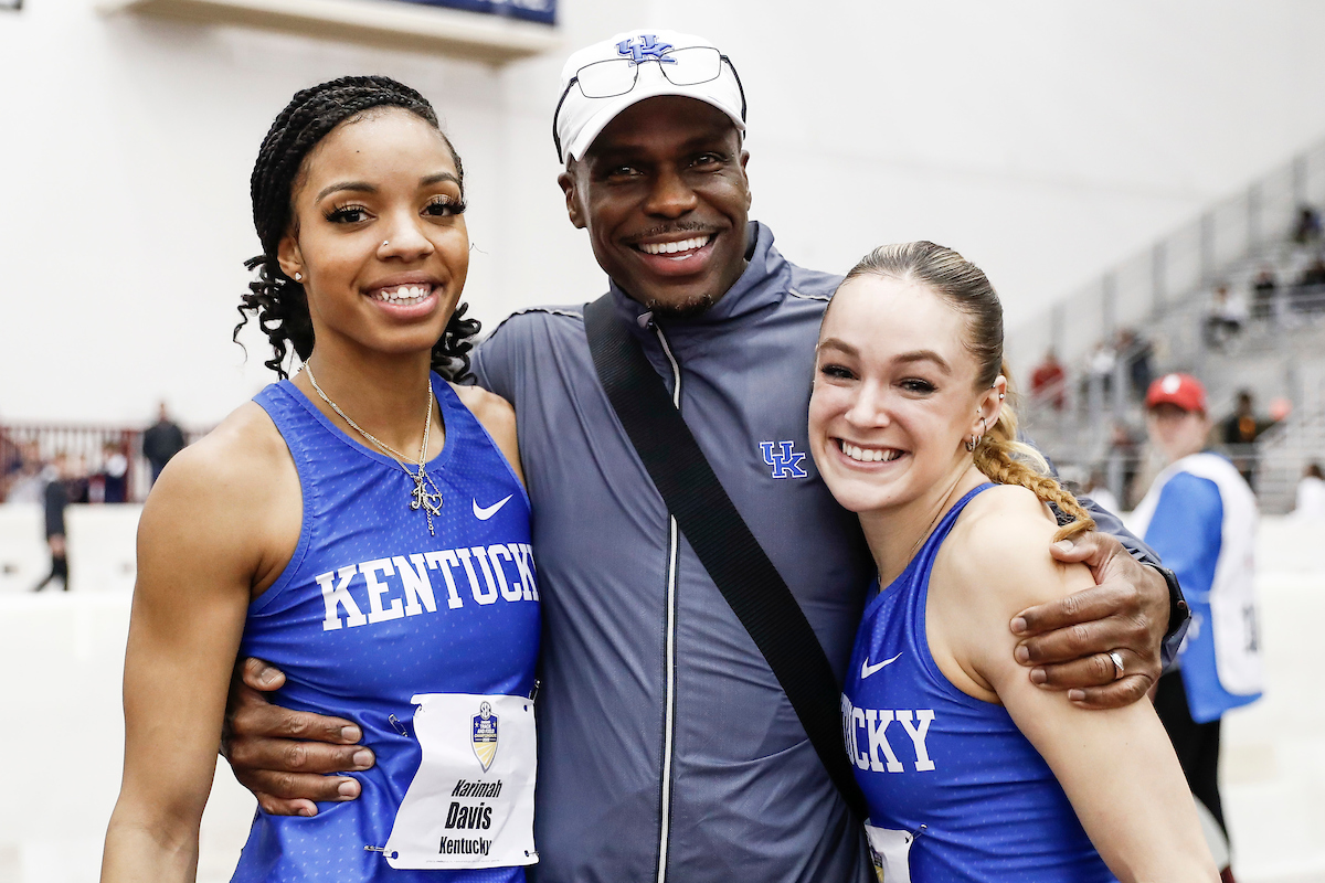 Karimah Davis. Tim Hall. Abby Steiner.

Day 2. SEC Indoor Championships.

Photos by Chet White | UK Athletics