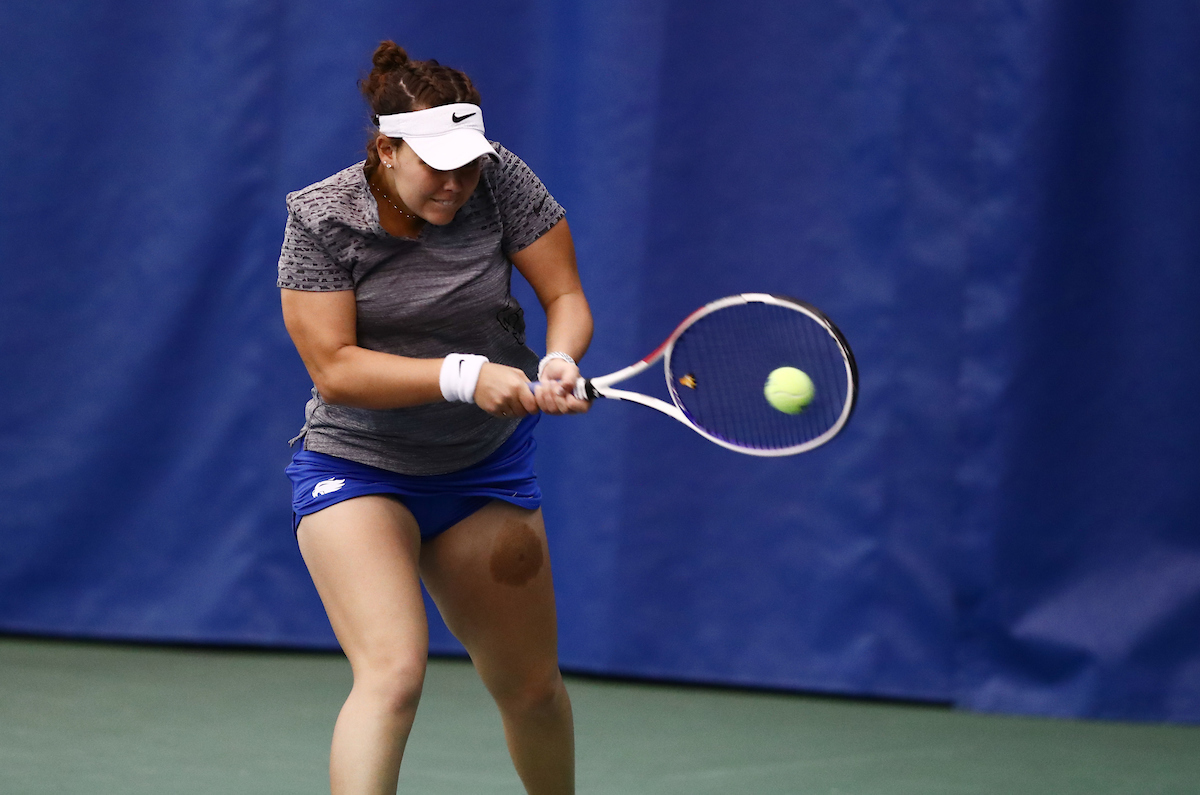 ALEXIS MERRILL.

The University of Kentucky women's tennis team host Marshall. 


Photo by Elliott Hess | UK Athletics