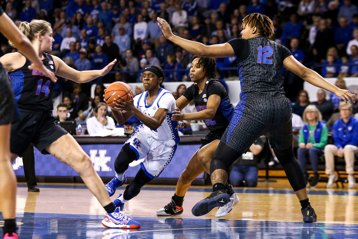 Chasity Patterson. 

Kentucky fell to Florida 70 - 62. 

Photo by Eddie Justice | UK Athletics