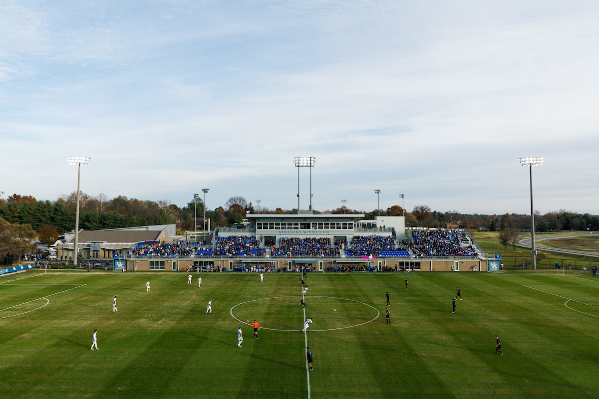 The Bell.Men's soccer beats Portland, 4-0.Photo by Elliott Hess | UK Athletics