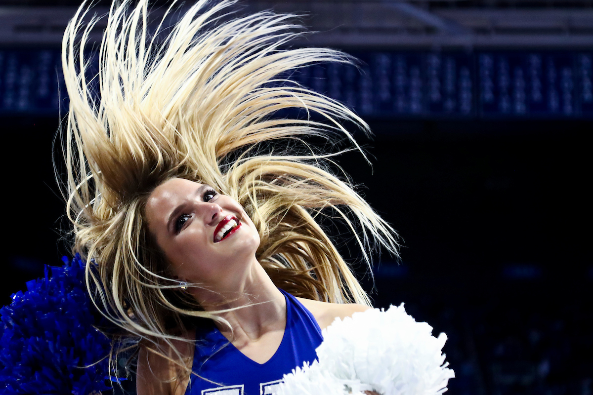 Dance Team.

Kentucky beat Miss St. 80-72.

Photo by Chet White | UK Athletics