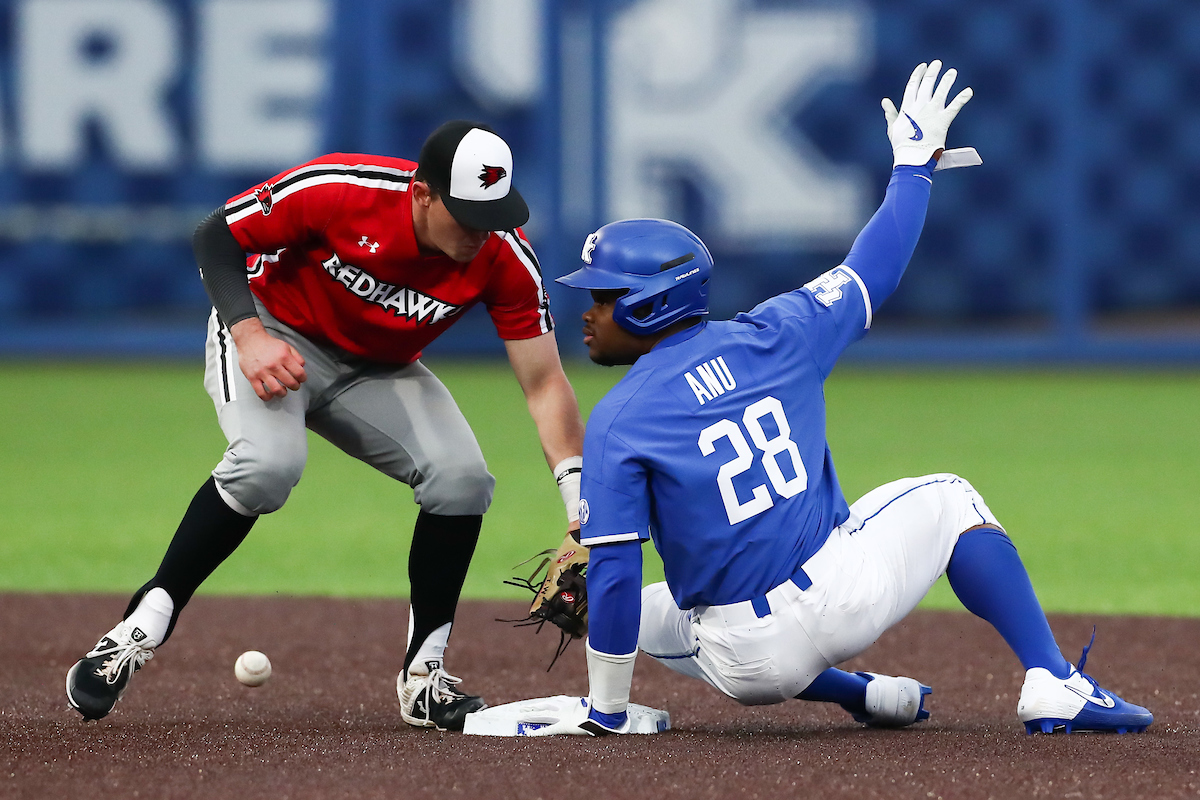 ORAJ ANU.

Kentucky beat Southeast Missouri State 9-4.

Photo by Elliott Hess | UK Athletics