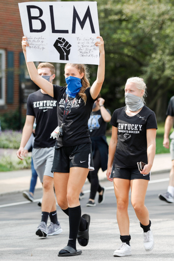 Social Justice March and Unity Fair. 

Photo by Chet White | UK Athletics