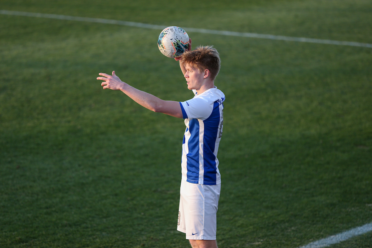 Trey Asensio.

Kentucky ties Akron 1 - 1.

Photo by Sarah Caputi | UK Athletics