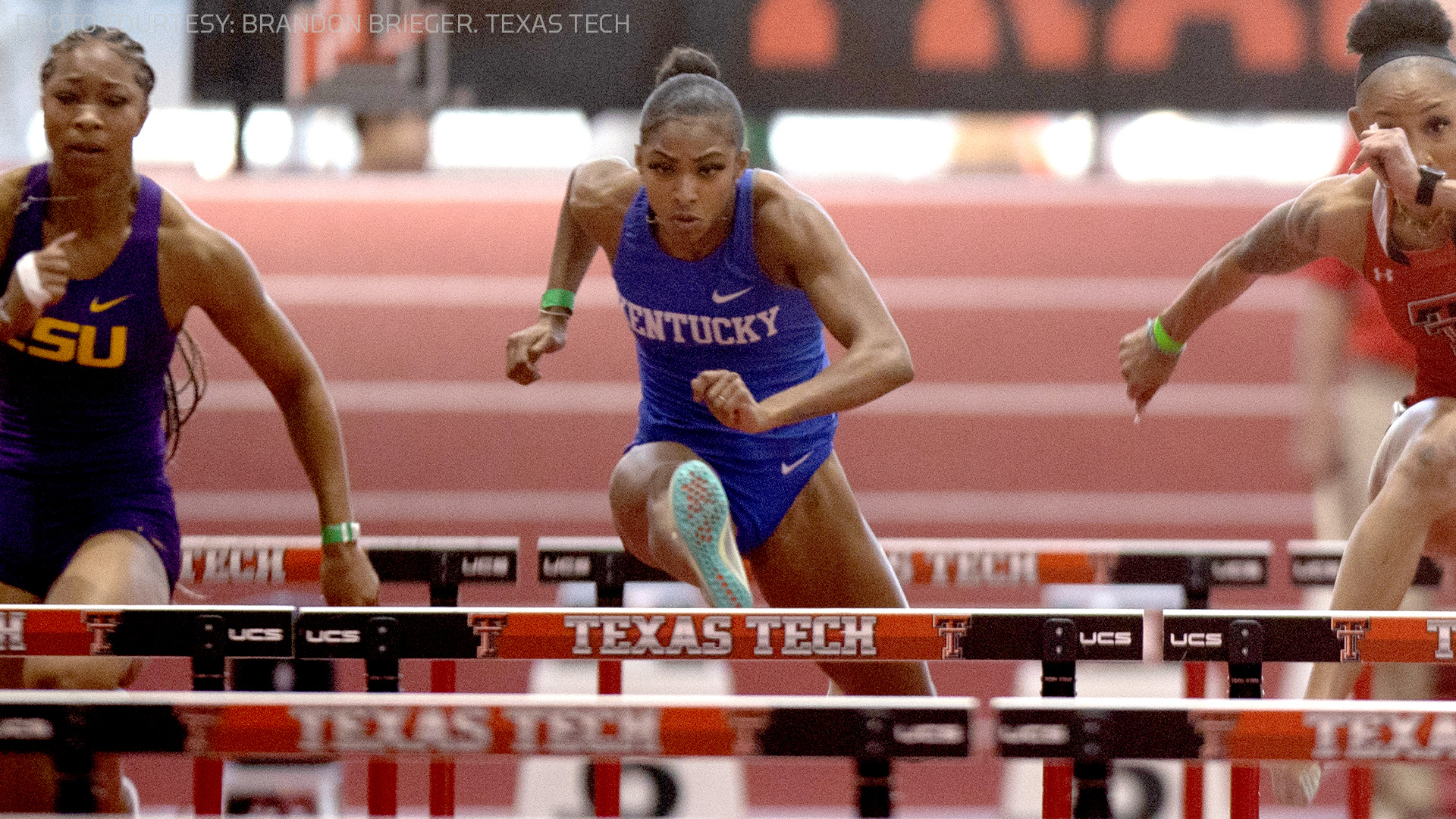 Masai Russell Breaks Collegiate Record in 60-Meter Hurdles