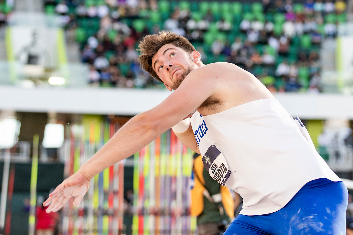 Josh Sobota.

Day one. NCAA Track and Field Outdoor Championships.

Photo by Chet White | UK Athletics