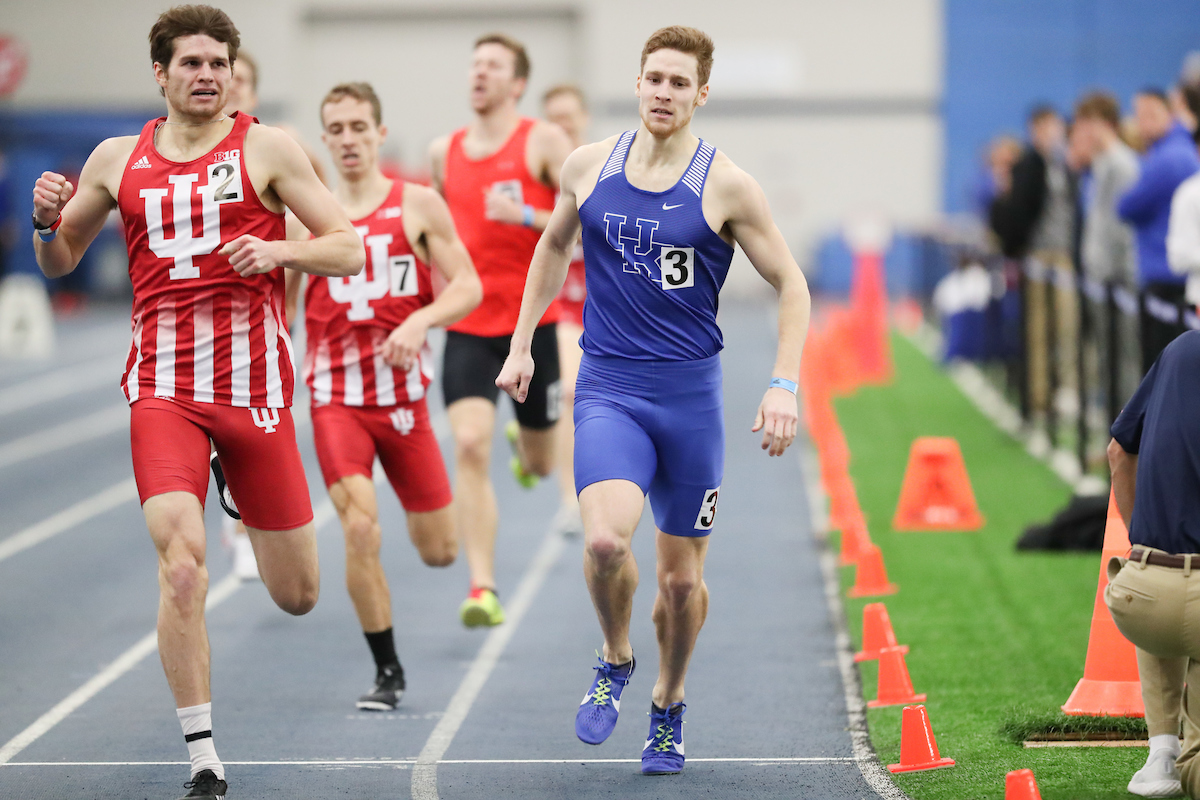 Ian Jones.

The University of Kentucky Track and Field Team hosts the Kentucky Invitational on Saturday, January 13, 2018 at Nutter Field House. 

Photo by Elliott Hess | UK Athletics