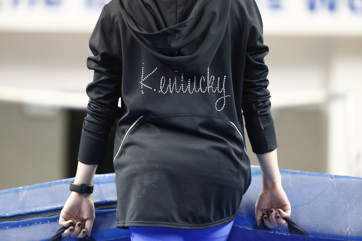 The University of Kentucky gymnastics in action against Georgia on Friday, February 9th, 2018 at Memorial Coliseum in Lexington, Ky.

Photo by Quinn Foster I UK Athletics