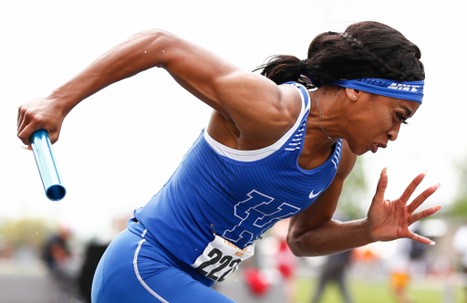 Celera Barnes.

Tennessee Relays.

Photo by Chet White | UK Athletics