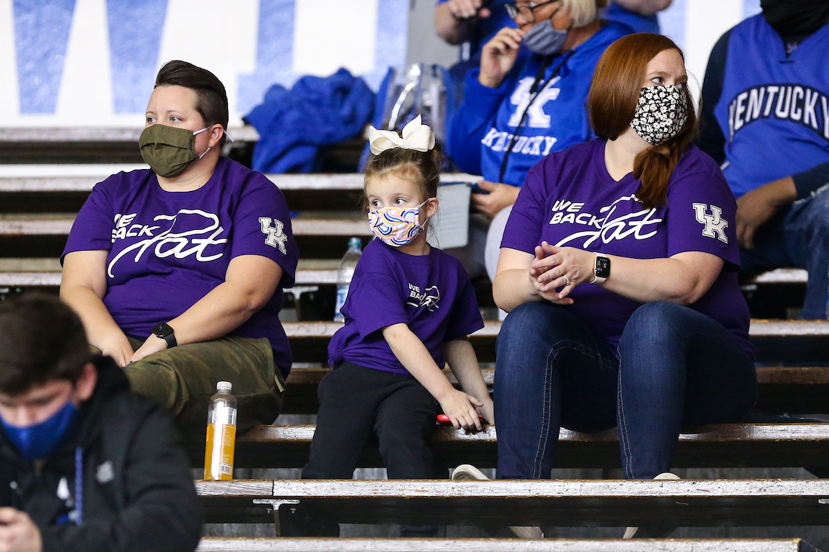 Fans. 

Kentucky beat Vandy 80 - 73.

Photo by Eddie Justice | UK Athletics