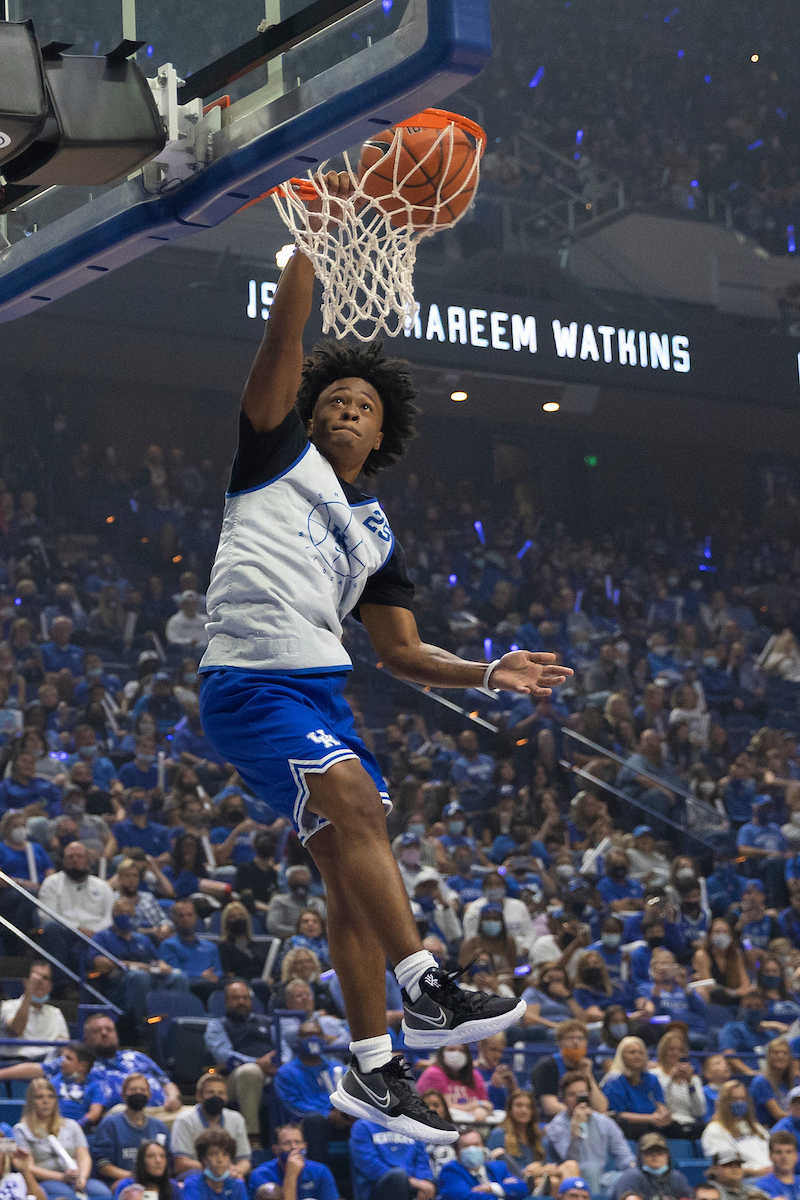 Kareem Watkins.

Big Blue Madness.

Photo by Grant Lee | UK Athletics