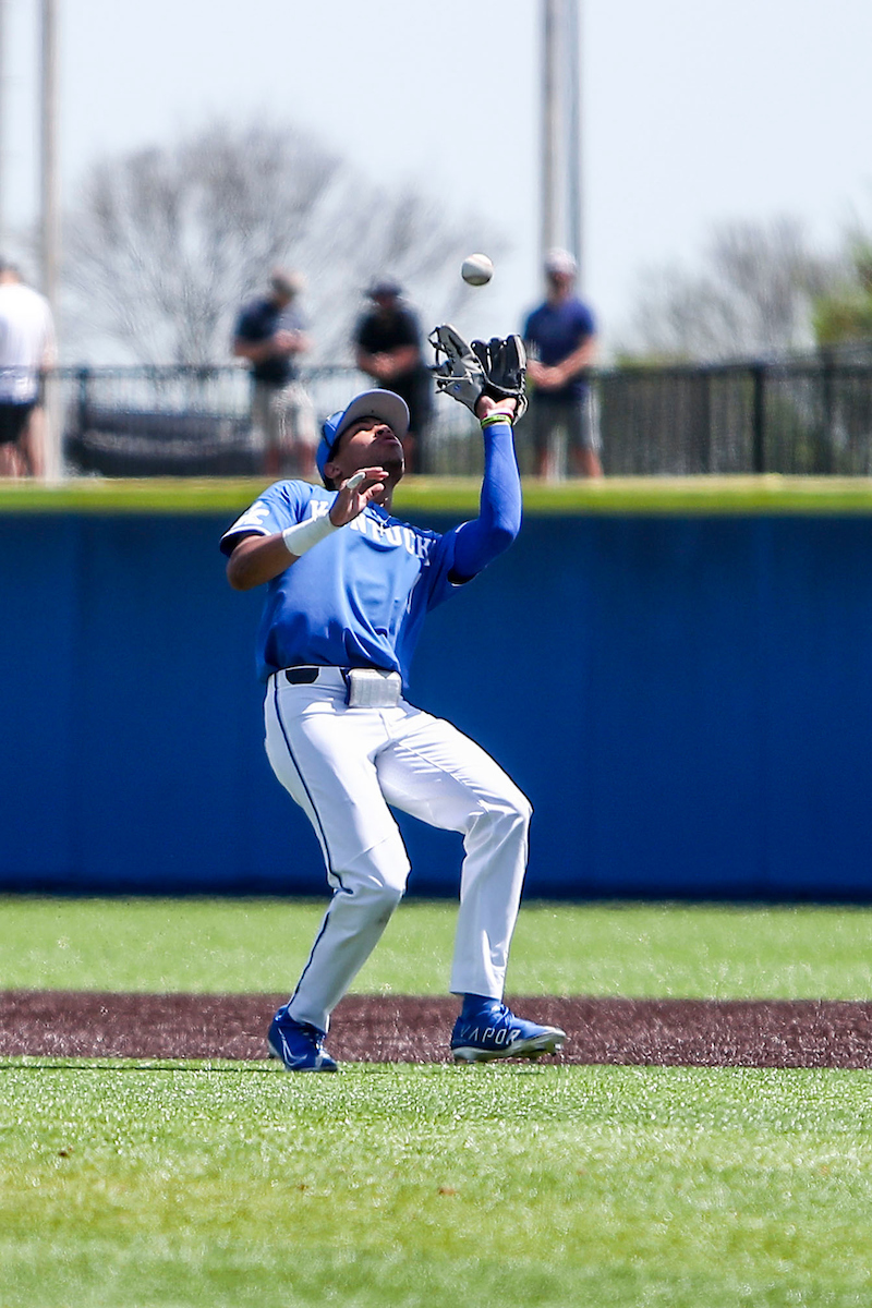 Daniel Harris IV. 

Kentucky beats Vanderbilt 3-2.

Photo by Sarah Caputi | UK Athletics
