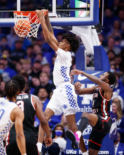 Daimion Collins.

Kentucky beat WKU 95-60.

Photo by Elliott Hess | UK Athletics