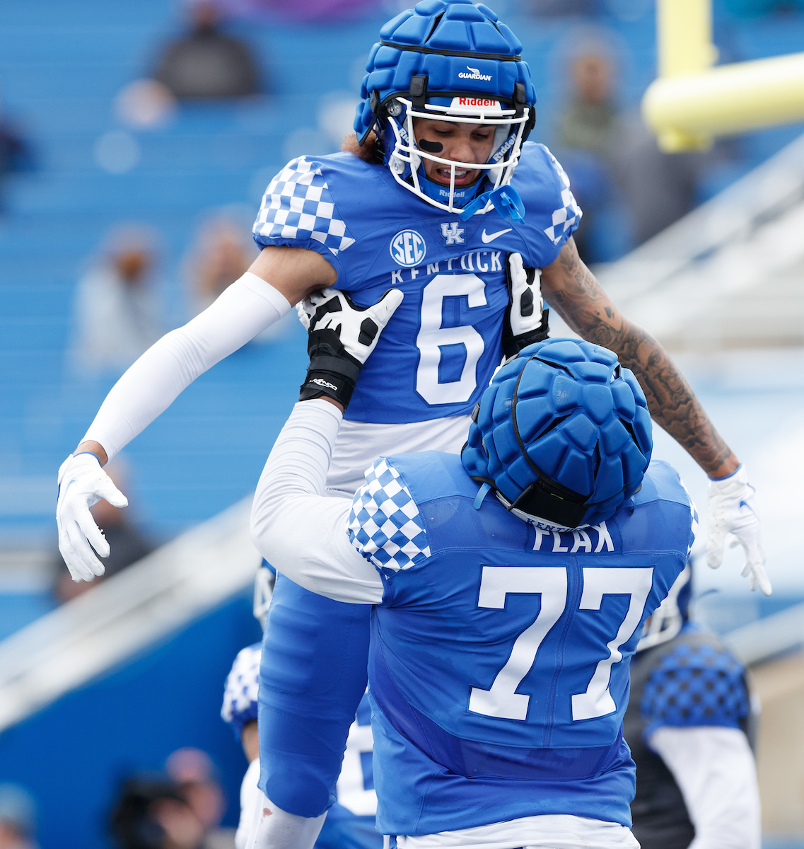 Dane Key. Jeremy Flax.The Blue-White Spring Game.Elliott Hess | UK Athletics