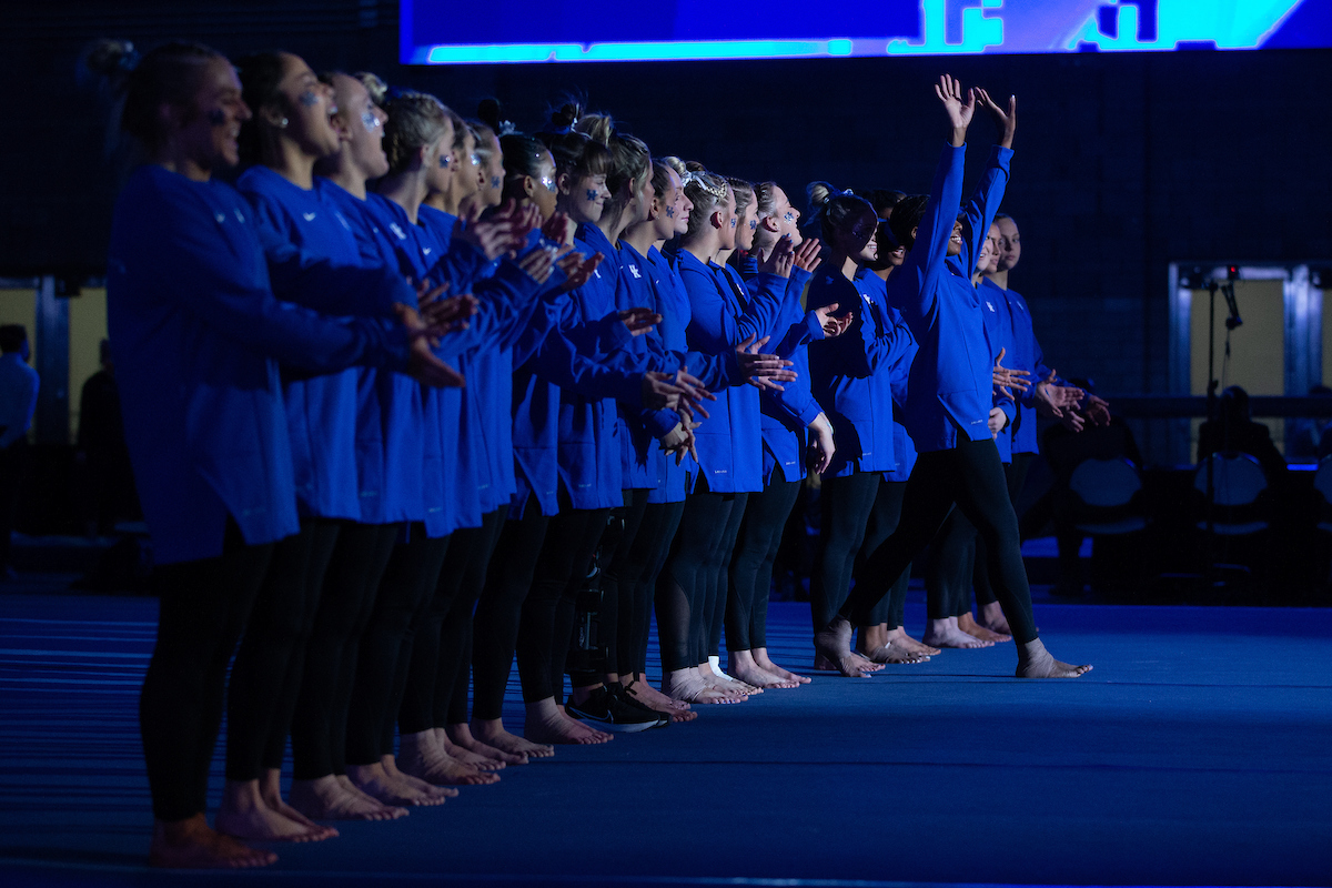 Kentucky wins Quad Meet with a score of 197.450.

Photo by Grace Bradley | UK Athletics