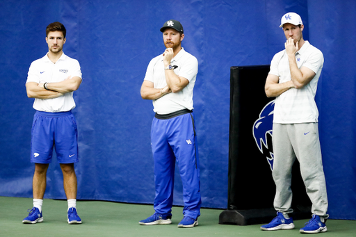 Coaches.

The University of Kentucky men's tennis team host IUPUI. 


Photo by Elliott Hess | UK Athletics
