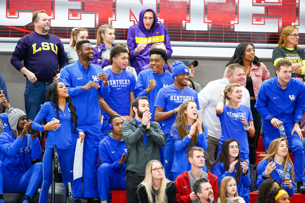 Team.

Day two of the 2019 SEC Indoor Track and Field Championships.

Photo by Chet White | UK Athletics