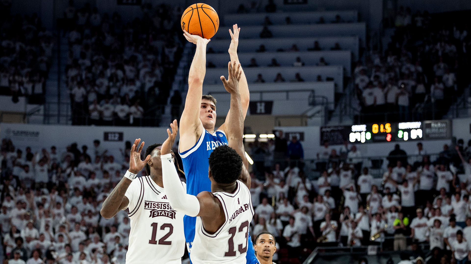 Clutch Sheppard Leads No. 16 Kentucky Past Mississippi State