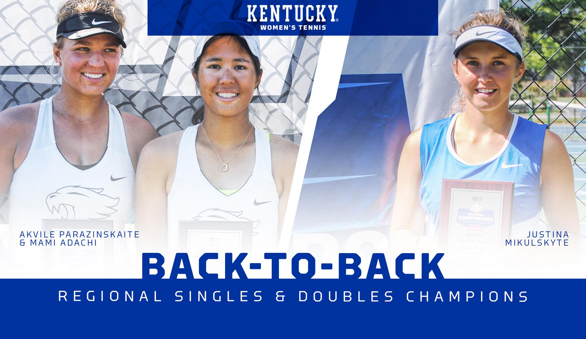 Kentucky Sweeps Ohio Valley Regional Titles for Second Consecutive Season