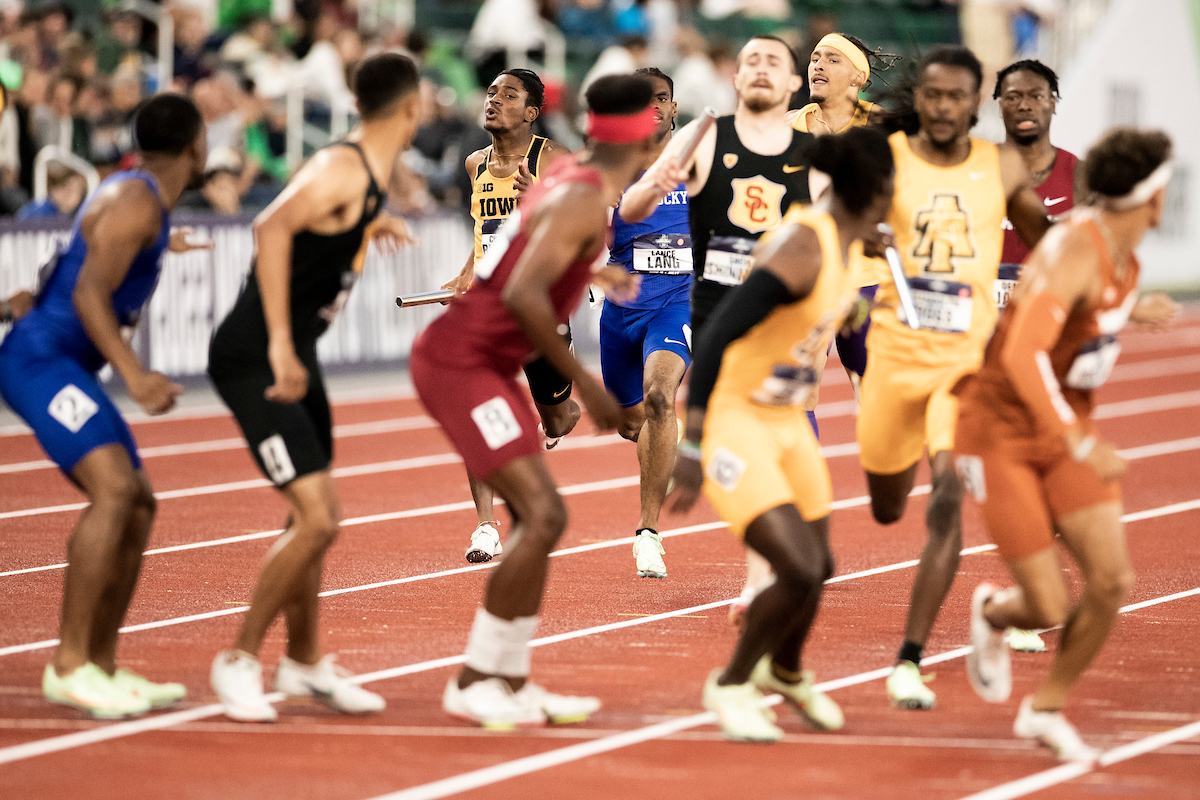 Lance Lang. Kennedy Lightner.

Day three of the NCAA Track and Field Outdoor Championships at Hayward Field in Eugene, Or.

Photo by Chet White | UK Athletics