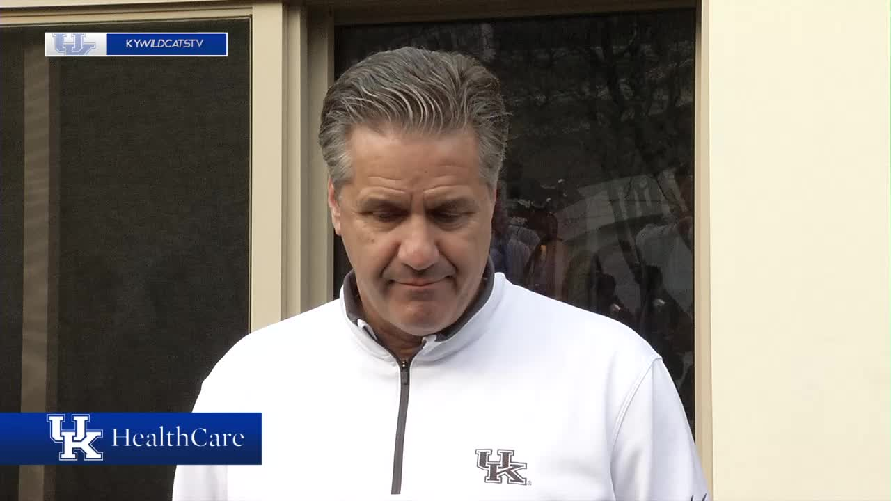 MBB: Coach Calipari on NCAA Tournament Selection