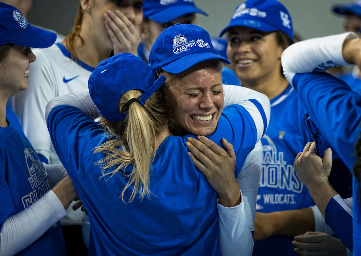as Kentucky defeated  Auburn 3-0 on November 24, 2018.  Photo by Mark Cornelison | UKphoto
