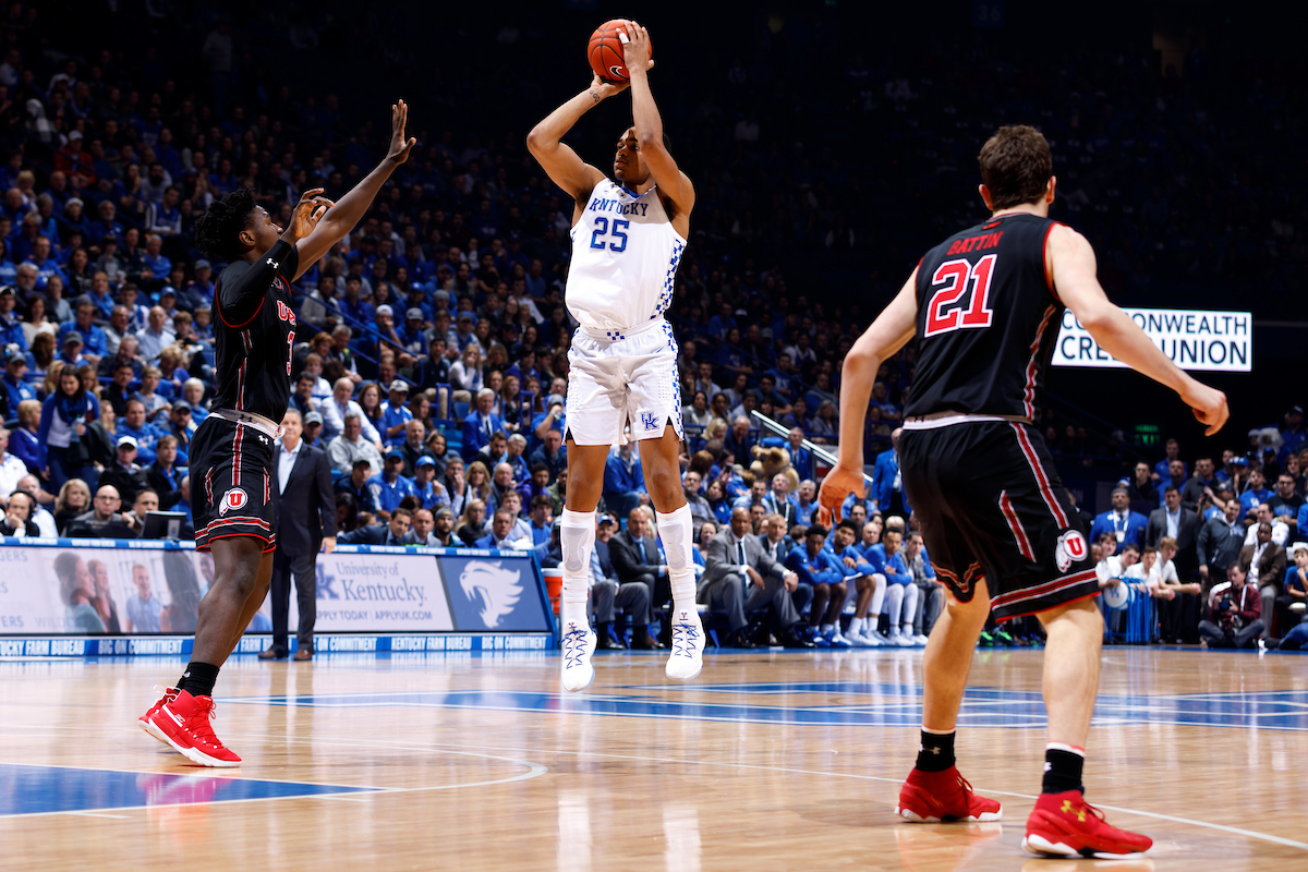 PJ Washington.

Kentucky beat Utah 88-61 on Saturday, December 15, 2018, in Lexington's Rupp Arena.


Photo by Elliott Hess | UK Athletics