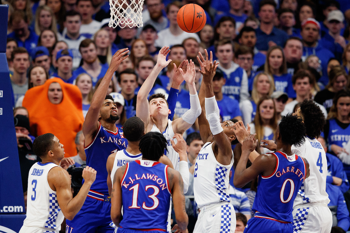 Tyler Herro.

The UK men's basketball team beat Kansas 71-63 at Rupp Arena on Saturday, January 26, 2019.

Photo by Elliott Hess | UK Athletics
