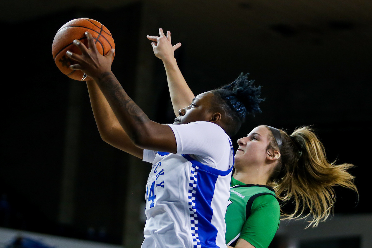 Dre’Una Edwards.

Kentucky beats Marshall 79-45.

Photo by Hannah Phillips | UK Athletics