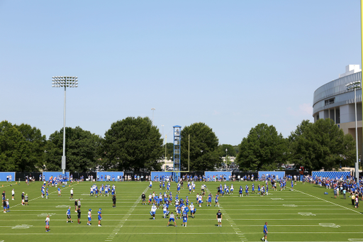 The Football Team Fan Day on Saturday, August 4,  2018. 

Photo by Britney Howard | UK Athletics