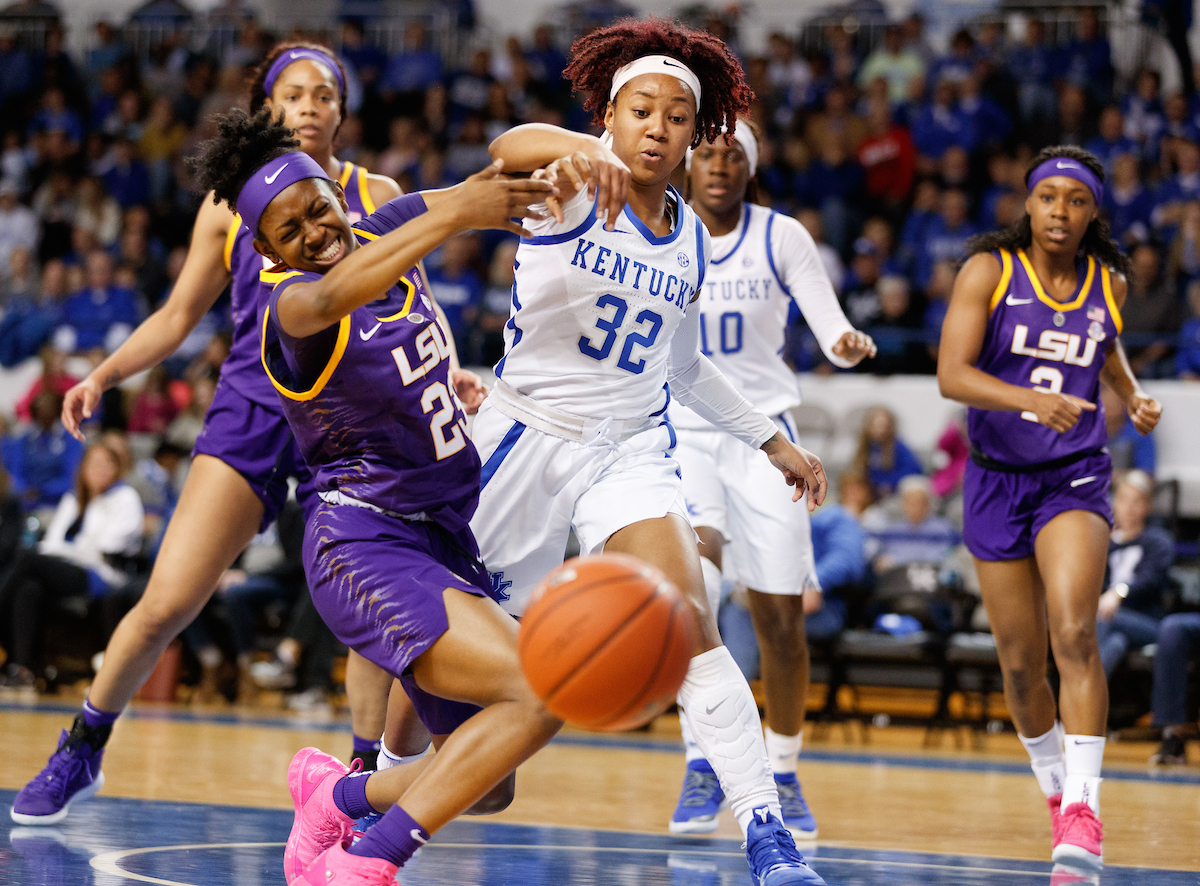 JAIDA ROPER.


The UK women?s basketball team beat LSU on senior day on Sunday, February 24, 2019.

Photo by Elliott Hess | UK Athletics