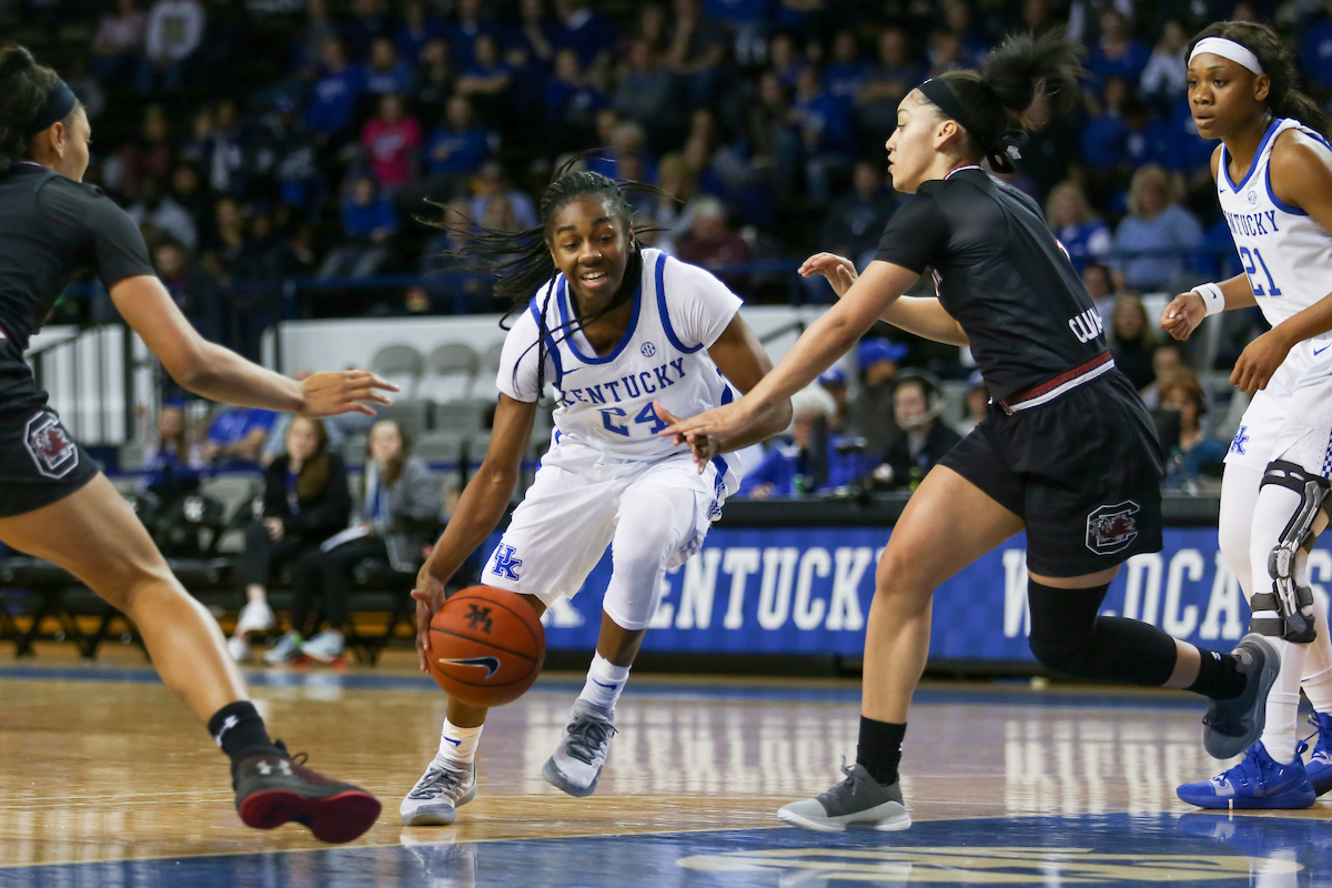 Taylor Murray

The UK Women's Basketball falls to South Carolina. 

Photo by Hannah Phillips | UK Athletics